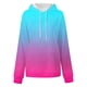thumbnail image 4 of tklpehg Sudaderas con capucha y sudaderas de moda para mujer Sudaderas con capucha y cordón de hombro caído Tops de manga larga ligeros de primavera Tops con estampado de jirafa Blusa holgada Ocio, 4 of 4