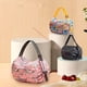 thumbnail image 3 of Toystoory Bolsas de almacenamiento plegables para viaje, bolsa de compras ligera inteligente para viaje, bolso de playa Almacenamiento y organización del hogar flor azul, 3 of 6