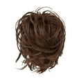 thumbnail image 2 of Mother's Day Human Hair Wig Glueless Wigs Human Hair Messy Hair Bun Hair Pieces Curly Synthetic Updo Scrunchies Ponytail Extension for Women Black 1Pcs Wear Back to Campus, 2 of 4
