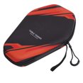 thumbnail image 1 of Table Tennis Paddle Cover, Heavy Duty Water Resistant Case with Geometric Patterns for 2 Rackets, Ideal for Daily Training, 1 of 7