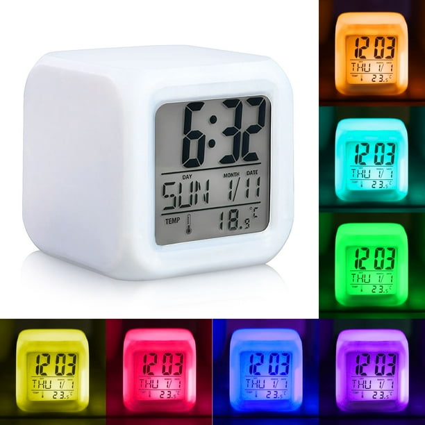 Casio Quartz Small Quiet Analogue Illumination Glow In The Dark Beep Alarm Clock 5060382442480 Ebay