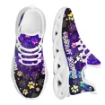 thumbnail image 1 of Zapatillas de deporte de malla transpirables para mujer, diseño de peluquero canino, de alta calidad, color negro, a la moda, informales, con plataforma para gimnasio, 1 of 6