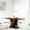 Rustic Brown, variant on 55-Inch Farmhouse Rectangle Dining Table For 4, Rustic Brown Wooden Dinner Table For Small Spaces, Kitchen & Dining Room
