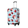 thumbnail image 2 of Bixox Washable Flowers and Lady Bugs Printed Luggage Cover, Fashion Suitcase Protector Fits for Small luggage, 2 of 8