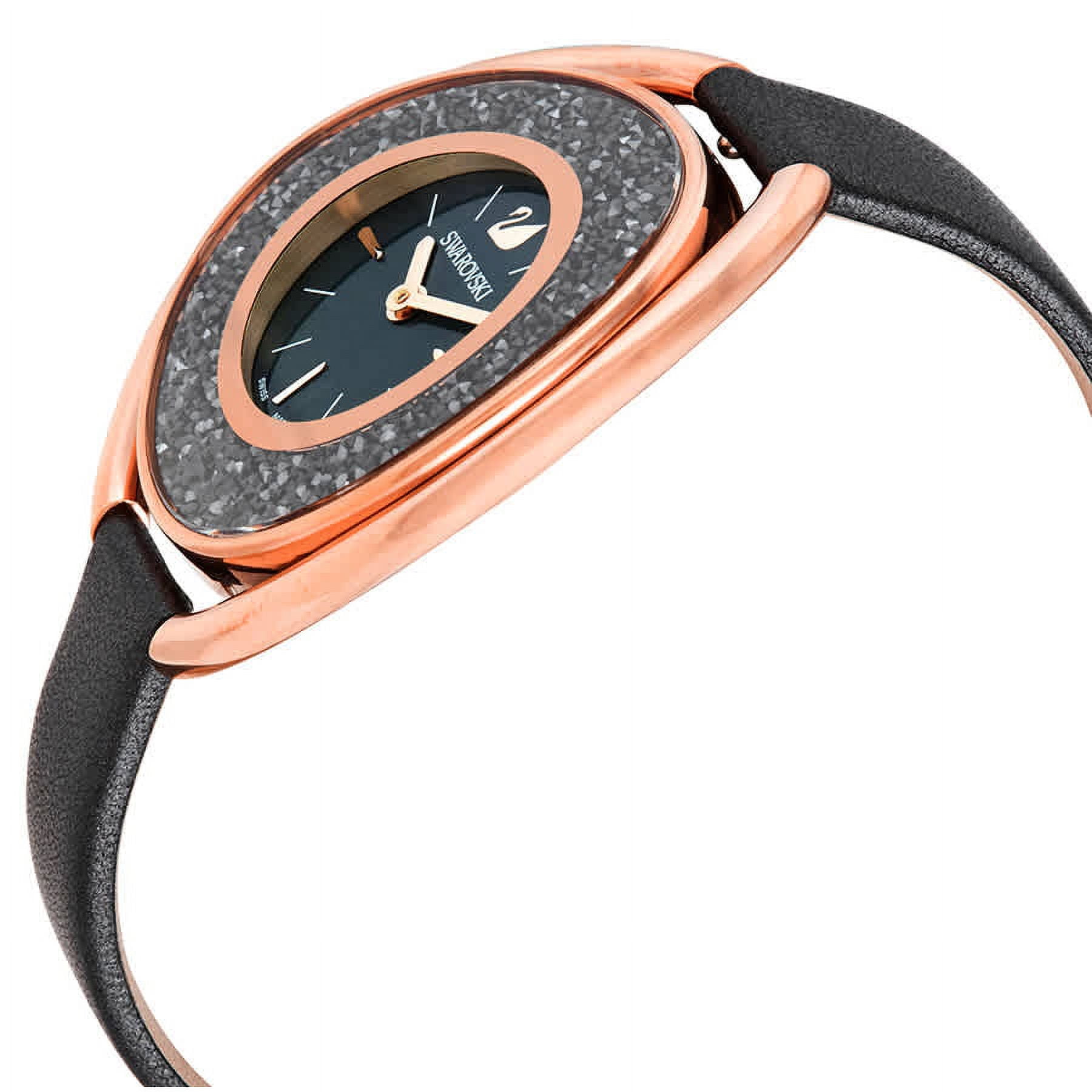 Swarovski Women's Ladies' Crystal Crystalline Oval Rose Gold