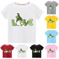thumbnail image 4 of Baby Delas!3-10 Years Kid Toddler Boy Girl St Patricks Day Shirts,kids Green Graphic Tee Tops, Casual Clover Shamrock Short Sleeve Round Neck Irish Tshirt, St Patrick Shirt for Girls Boys Lucky Tops, 4 of 4