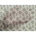 thumbnail image 4 of oneOone Cotton Cambric Fabric Diamond Geometric Print Fabric By The Yard 56 Inch Wide, 4 of 4