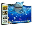 thumbnail image 1 of Écran de Projecteur Vidéo Portable Pliable Rideau de Projection Double Face, Sans Plis, 1 of 6