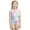 Z05-Light Blue, variant on MUXiin Girls Size 10 Swimsuit One Piece Tankini Embroidered Details One-Piece Swimsuit Quick Dry Stylish Design Beach Vacation Outfit Soft Little Girl Swimwear Sets