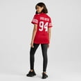 thumbnail image 5 of Women's Nike Yetur Gross-Matos  Scarlet San Francisco 49ers Team Game Jersey, 5 of 7