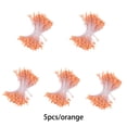 thumbnail image 3 of Flor seca Ounissouiy 5X decoración de boda multiusos Naranja, 3 of 6