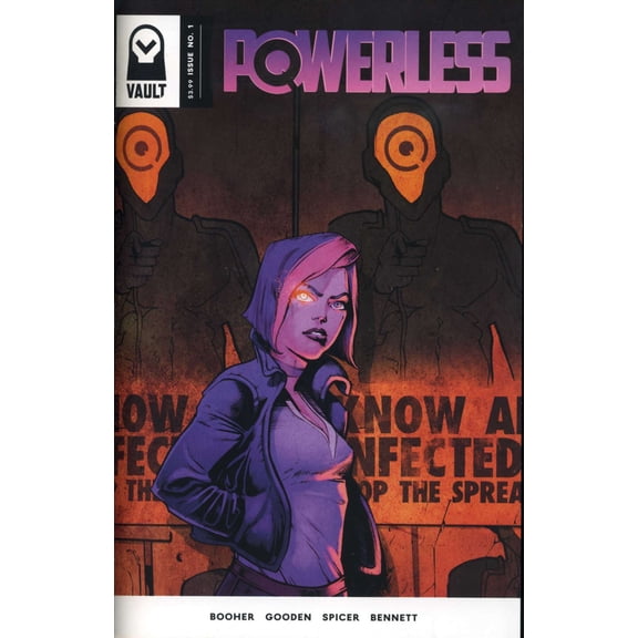 Powerless (Vault) #1 VF ; Vault Comic Book