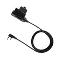 thumbnail image 1 of Auricular de radio militar ptt, z auriculares táctico de reduccion de ruido u94 cable ptt, adaptador militar versión móvil 2 pin u94 tipo auricular ptt ajuste para, 1 of 7