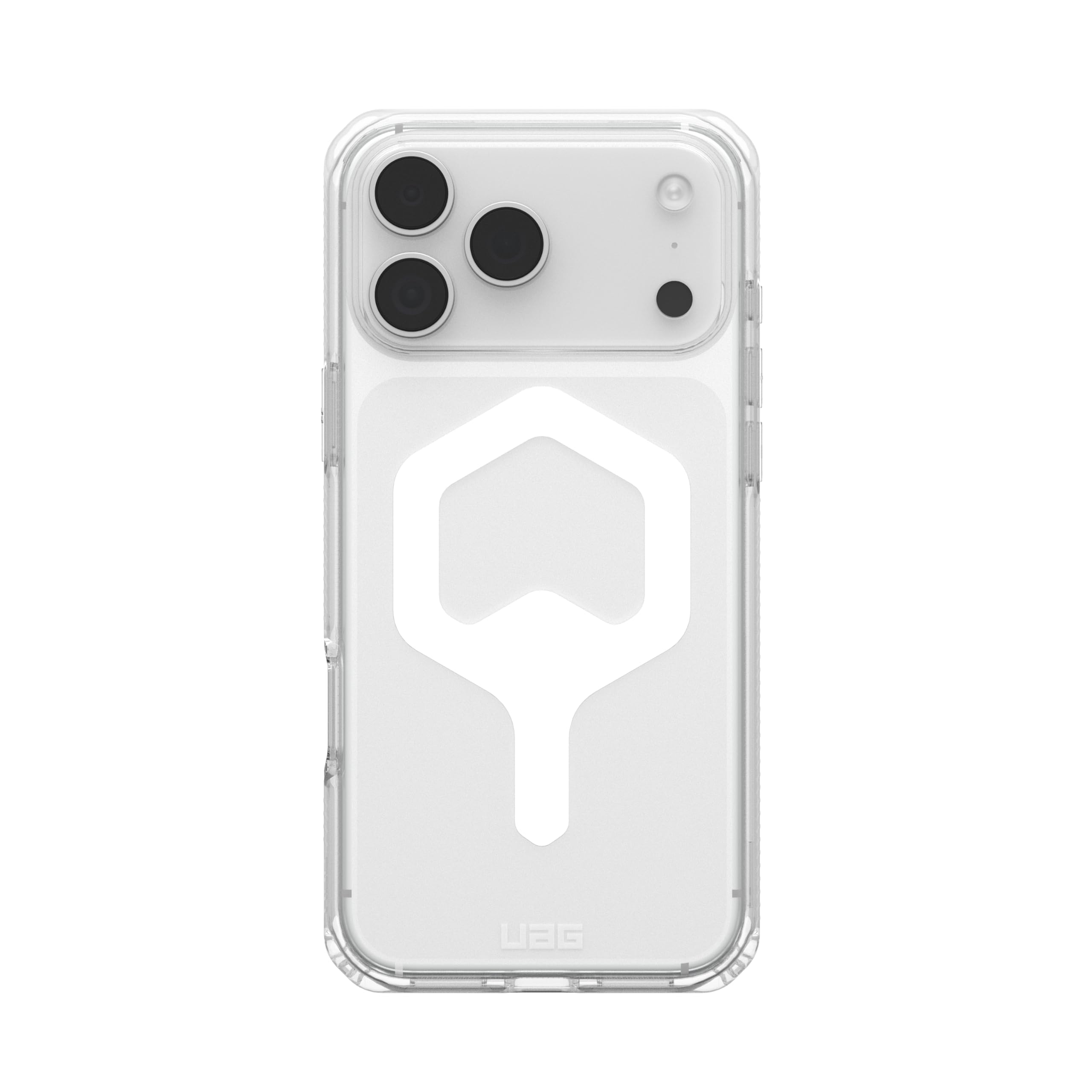 UAG iPhone 17 Pro Max Case Plyo - Compatible with MagSafe Transparent Military Grade Protective Cover, Ice/White