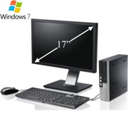Windows 7 Pro Dell OptiPlex 3020 Desktop Computer, Intel Corei5 Dual-core (2 Core) 3.50 GHz, 16GB RAM DDR3 2TB HDD, Small Form Factor with Monitor Not Included Monitor