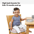 thumbnail image 2 of OXO Tot Perch Booster Seat with Straps, Blossom, 2 of 6