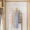 thumbnail image 4 of Mainstays 4-Tier Tank Top and Bra Hanger Organizer, Silver, 4 of 13