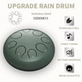 thumbnail image 3 of Tambor de acero Rain Drum MENGBEI de 6 pulgadas para jardín, 3 of 7