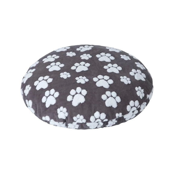 Win s Way Removable Washable Round Cat Bed Cover, Seasonal Comfort Replacement Mat Cover Pet Accessory