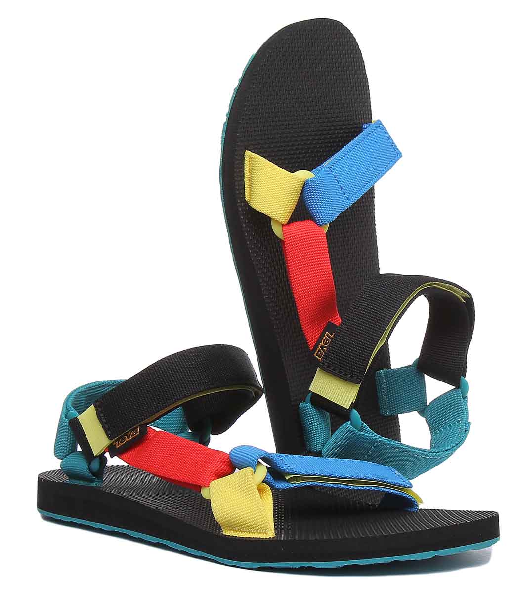 Teva Original Universal Sandals Mens 12 90s Multi Geometric Straps 1004006 Teva Men main image 4
