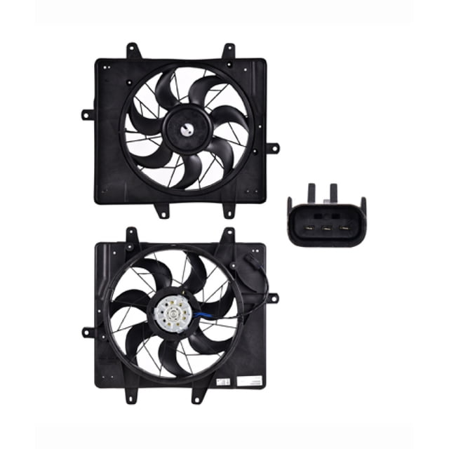 Motoventilador TONG YANG Pt Cruiser 2001 A 2005 L4 2.0L Sencillo