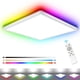 thumbnail image 2 of Lámpara de techo LED empotrada con retroiluminación RGB de 24 W, 3000 K-6000 K, regulable, con retroiluminación RGB, lámparas y faroles., 2 of 7
