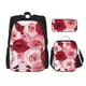 thumbnail image 1 of Balery Rose Mochila escolar 3 en 1 para niños: mochila resistente con lonchera térmica y estuche para lápices. Mochila escolar para niños y niñas., 1 of 7