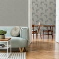 thumbnail image 3 of Miya Grey Ginkgo Wallpaper, 3 of 5