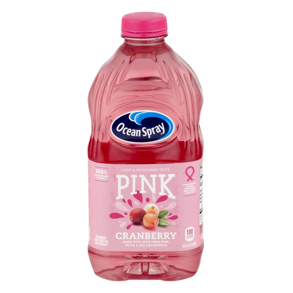 Ocean Spray Pink Cranberry Juice Cocktail, 64 fl oz