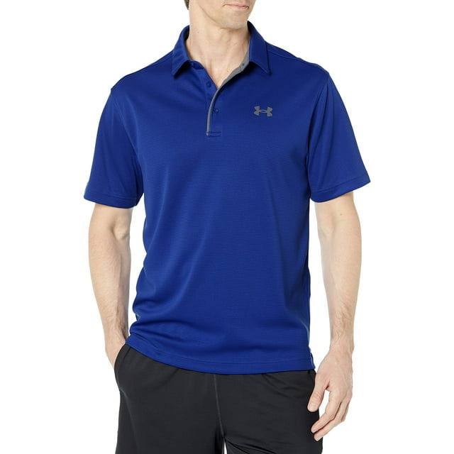 Polo Under Armour UA Tech para hombre azul talla XL