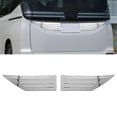 thumbnail image 3 of For Voxy Noah 90 Series 2021 2022 Rear Side Trunk Strip License Plate Frame Cover Trim, 3 of 5