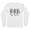 White, variant on Ballet Skeletons Long Sleeve Shirt Unisex Large White