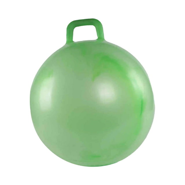 Pelota Saltarina Perfecl para Exteriores Pelotas Saltarinas con Asas Pelota de Ejercicios Verde