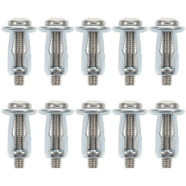 10 Pcs Screws Jack Nuts Hollow Wall Expansion Nut Kit Jack Nut Tool Hollow Door Anchor