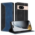 thumbnail image 2 of Phone Case for Google Pixel 8 FOXDOCK Premium Leather,Creative Dual-Color Cover with Card Slot,Shockproof, 2 of 7