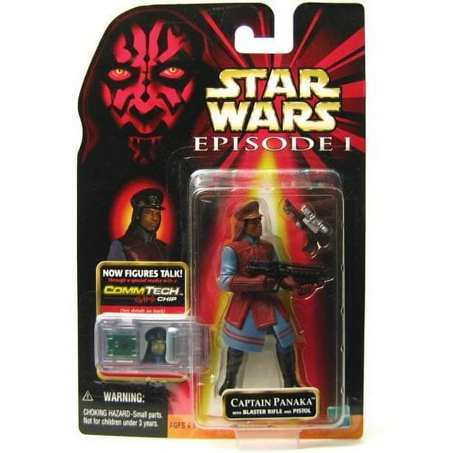 Pistola tipo fusil Star Wars Captain Panaka Blaster Hasbro