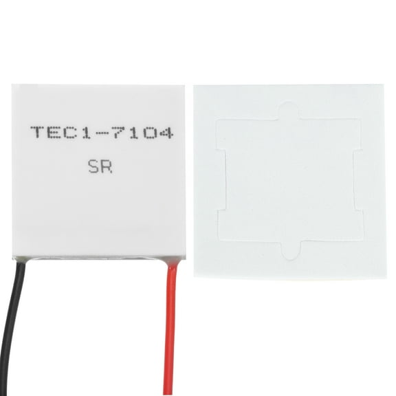 TEC1-7104 Semiconductor Refrigeration Tablets 8.4V 4A 18W Heatsink Thermoelectric Cooler Cooling 30x30mm