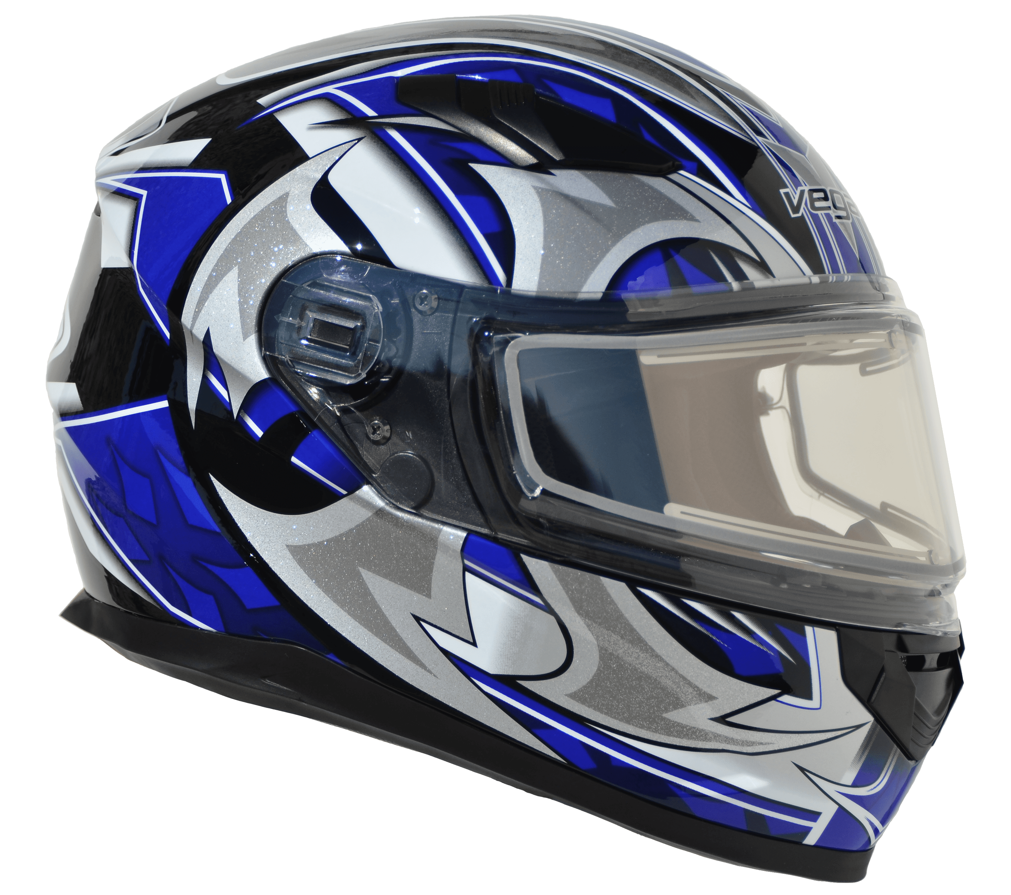 Vega Ultra Full Face Snownmobile Helmet With Heated Dual Lens Shield Walmart Com Walmart Com