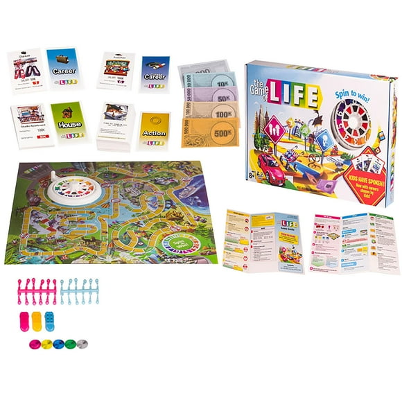 Life Journey English Card Game The Game Of Life Game Life Journey Board Game
