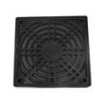 thumbnail image 3 of 2 Pack Fan Dust Filter Guard Grill Cover Black Plastic Computer Mesh for 80mm PC Case Fan, 3 of 6