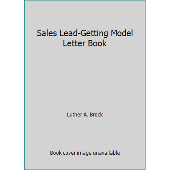 Pre-Owned Sales Lead-Getting Model Letter Book