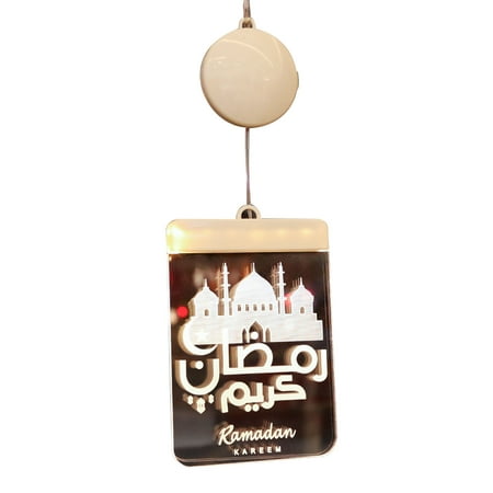 

Multitrust Ramadan Hanging Lights Wall-mounted Festival 3D Decoration