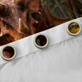 thumbnail image 4 of Feelyou Cartoon Dino Curtains Pack of 2 (42x84 Each), Rutstic Wildlife Curtains Blackout, 4 of 6