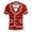 Wine, variant on Mens Short Sleeve T-Shirt 3D Creative Print Crewneck Tops Valentines Day Graphic Tees Multicolor M