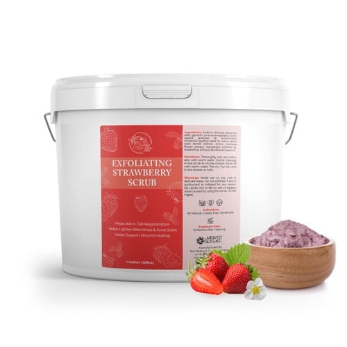 Exfoliating Strawberry Scrub - 128oz