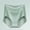 Green, variant on Women Plus Size High Rise Tummy Control No Show Briefs Underwear Panties