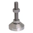 thumbnail image 1 of Pour M12 Filetage Joint en Acier Inoxydable Fixe Pieds Réglables Pad 5cm Dia WS2684, 1 of 5