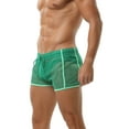 thumbnail image 6 of Men Boxers Mesh Breathable Shorts Underwear Sexy Athletic Lounge Boxer Trunks See Through Loose Bikini Briefs Underpants, 6 of 6