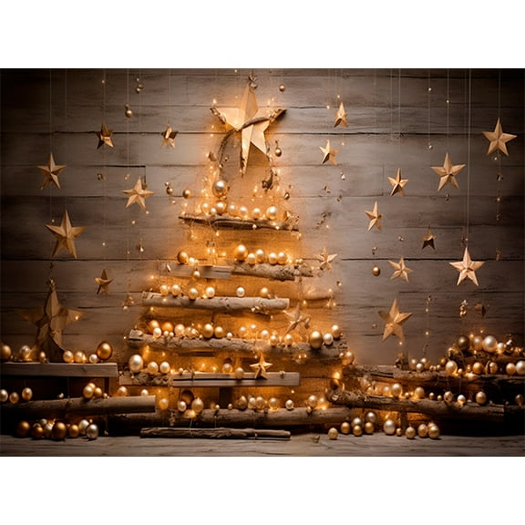 Christmas Backdrops Xmas Tree Gifts Fireplace Family Party r Photography Background for Photobooth Photo Studio