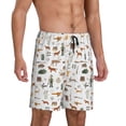 thumbnail image 5 of KLL Outdoor Living for Men's 1-Pack Shorts,Sleep Pajama Shorts for Men Soft Pj Shorts Men's Pajama Bottoms Sleepwear -, 5 of 7